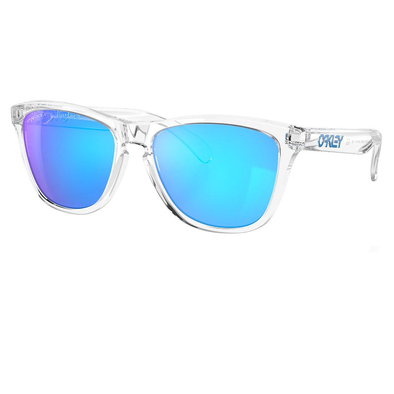 Oakley OO9284 Frogskins™ Range 55 Prizm Black & Matte Carbon/Blue Milkshake  Sunglasses