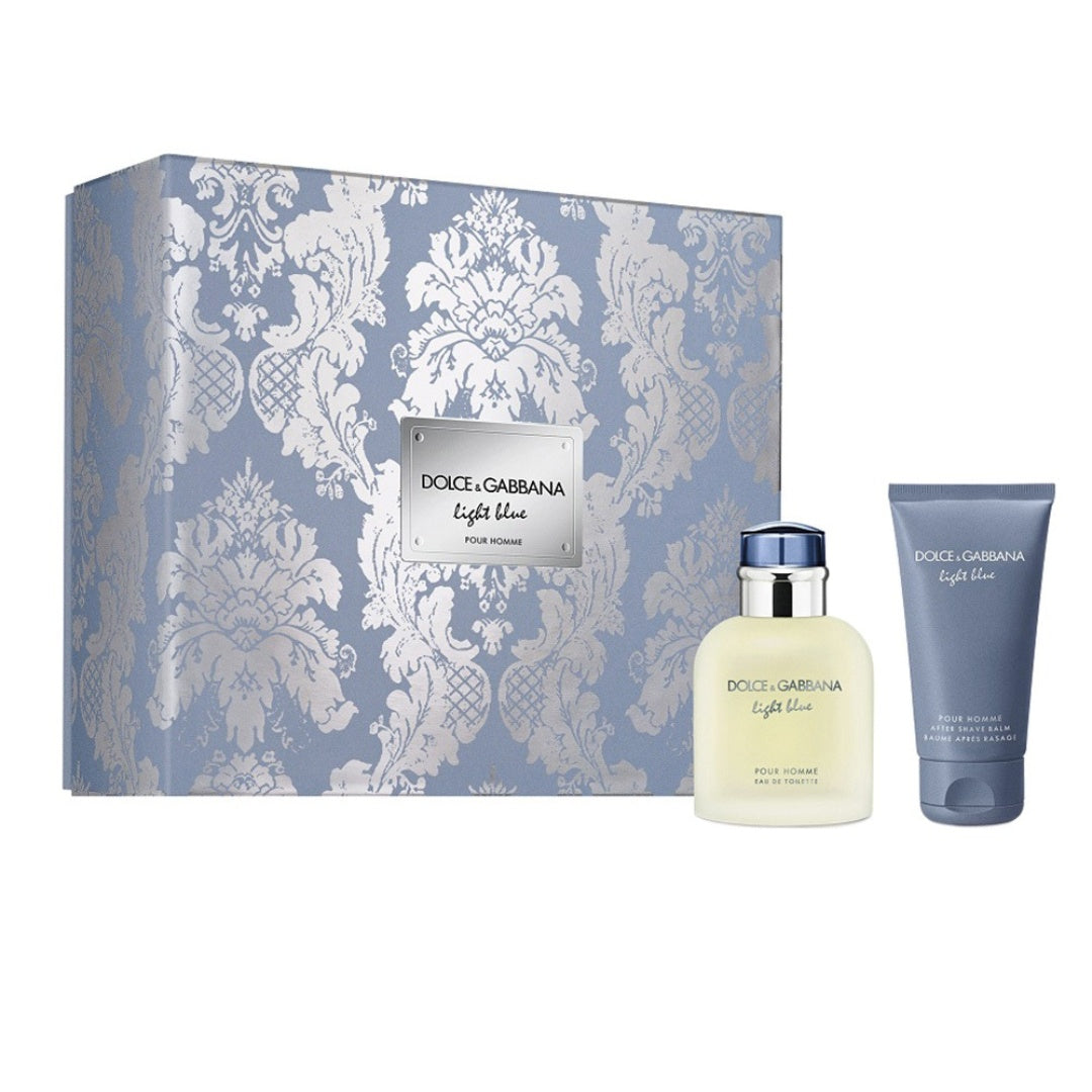 Dolce and gabbana light store blue gift set for her