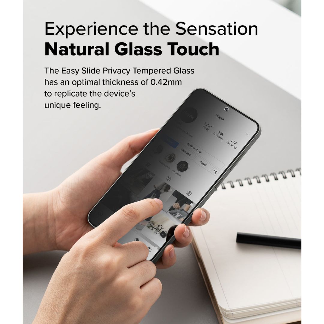 Natural Glass Touch Sensation