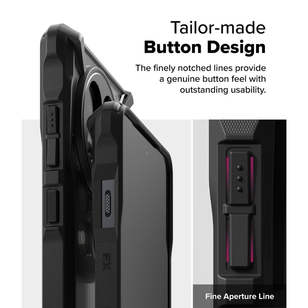 Oneplus 13R Fusion X Black Case by Ringke