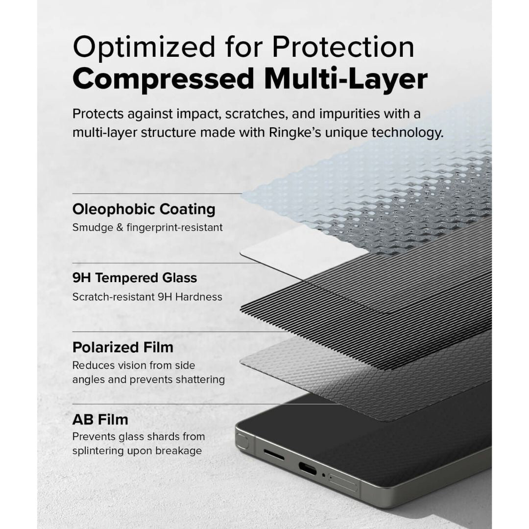 Made with Multi-layer Glass Protection