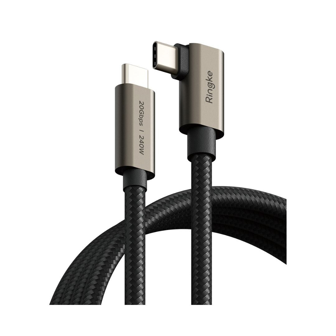 Ringke USB-C 90 Degree Cable – 2M Braided, USB 3.2 Gen 2x2