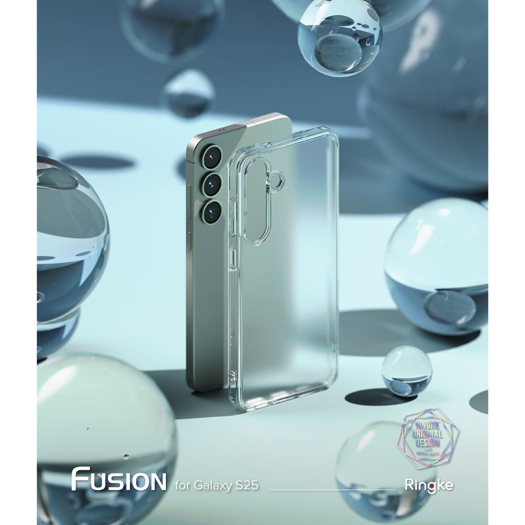 Galaxy S25 Fusion Matte Clear Case by Ringke