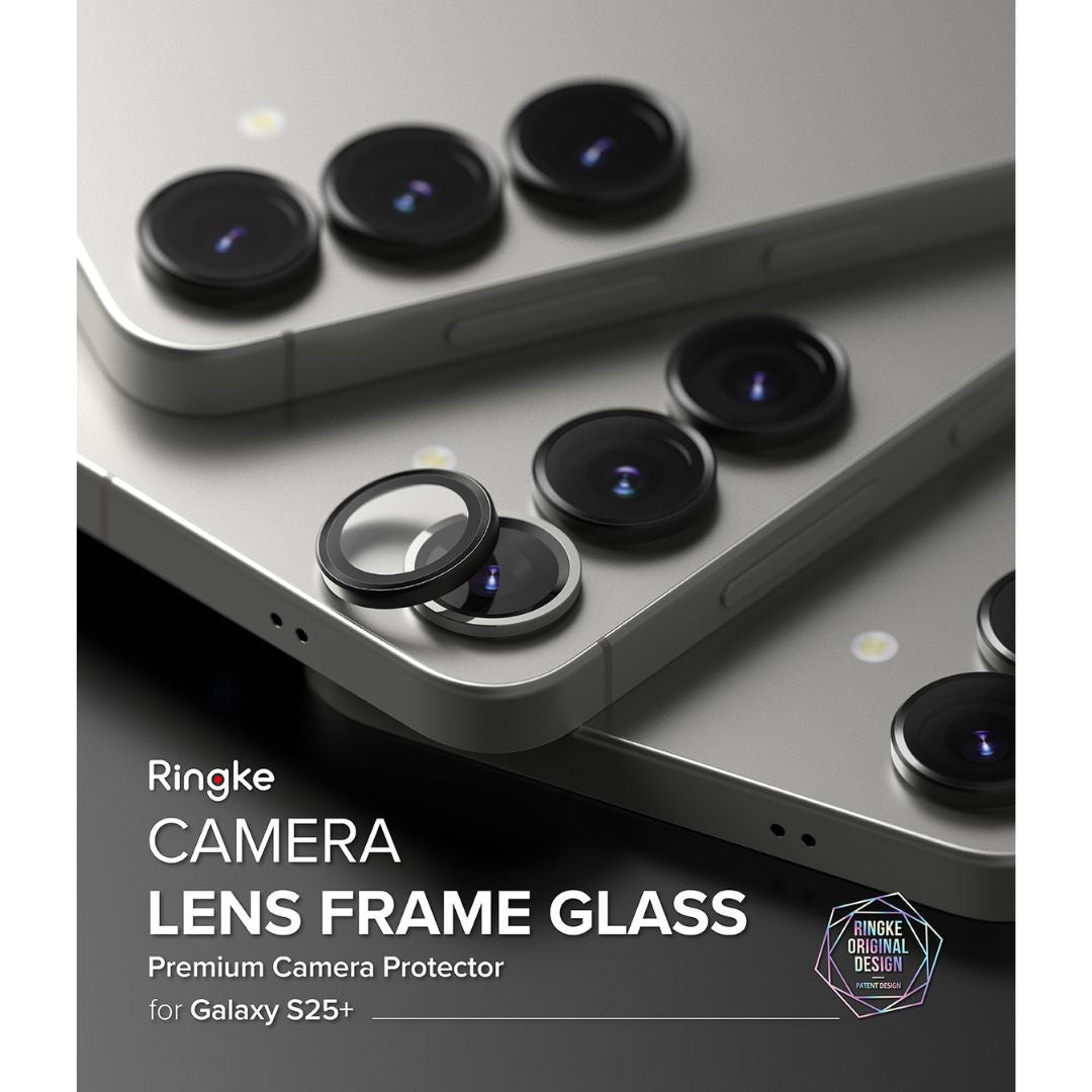 Samsung Galaxy S25 Plus camera lens protectors displayed individually