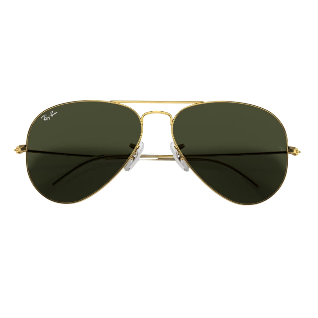 Ray-Ban RB3025 001 Original Aviator 62 mm Gold Sunglasses Folding View