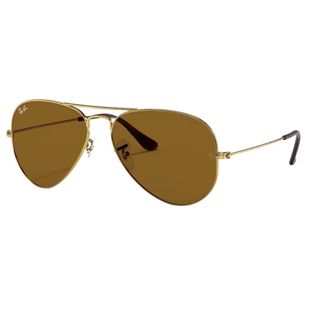 RAY-BAN RB3025 AVIATOR Classic 001/33 Brown Sunglass