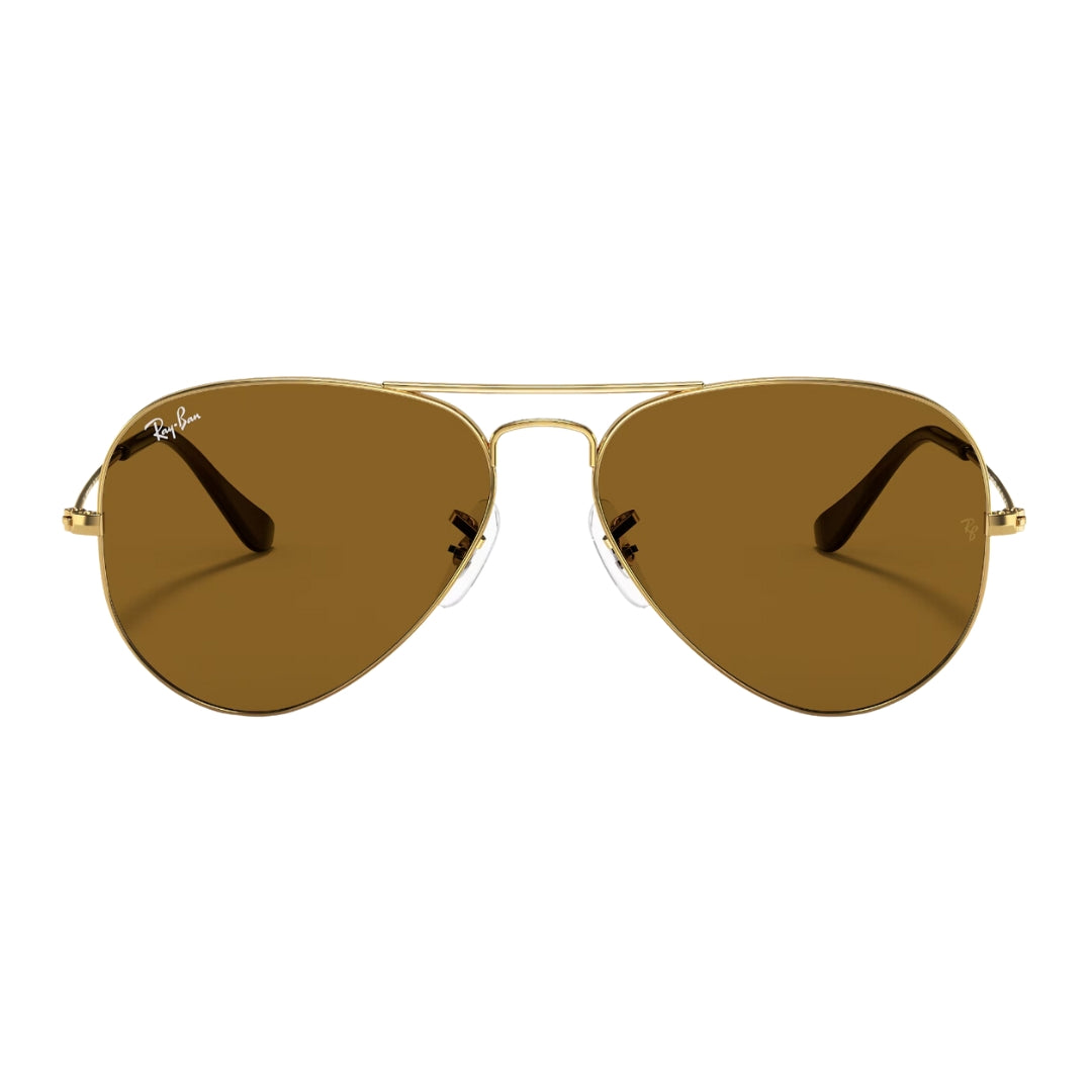 RAY-BAN RB3025 AVIATOR Classic 001/33 Brown Sunglass