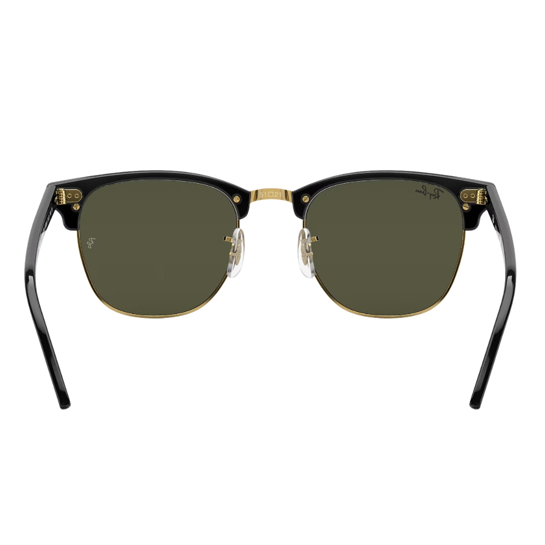 Ray-Ban RB3016 W0365 Clubmaster 51 mm Sunglasses Black for Men