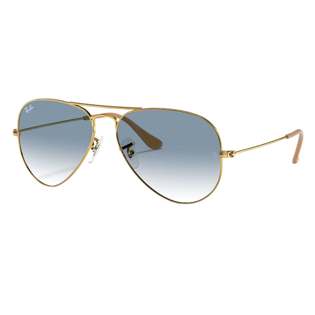 Ray-Ban RB3025 001/3F 58-14 Aviator Gradient sunglasses