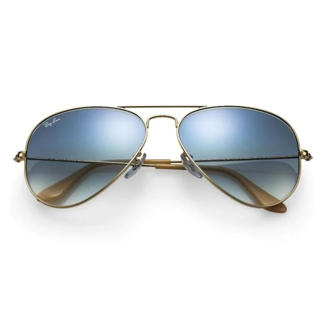 Ray-Ban RB3025 001/3F 58-14 Aviator Gradient sunglasses