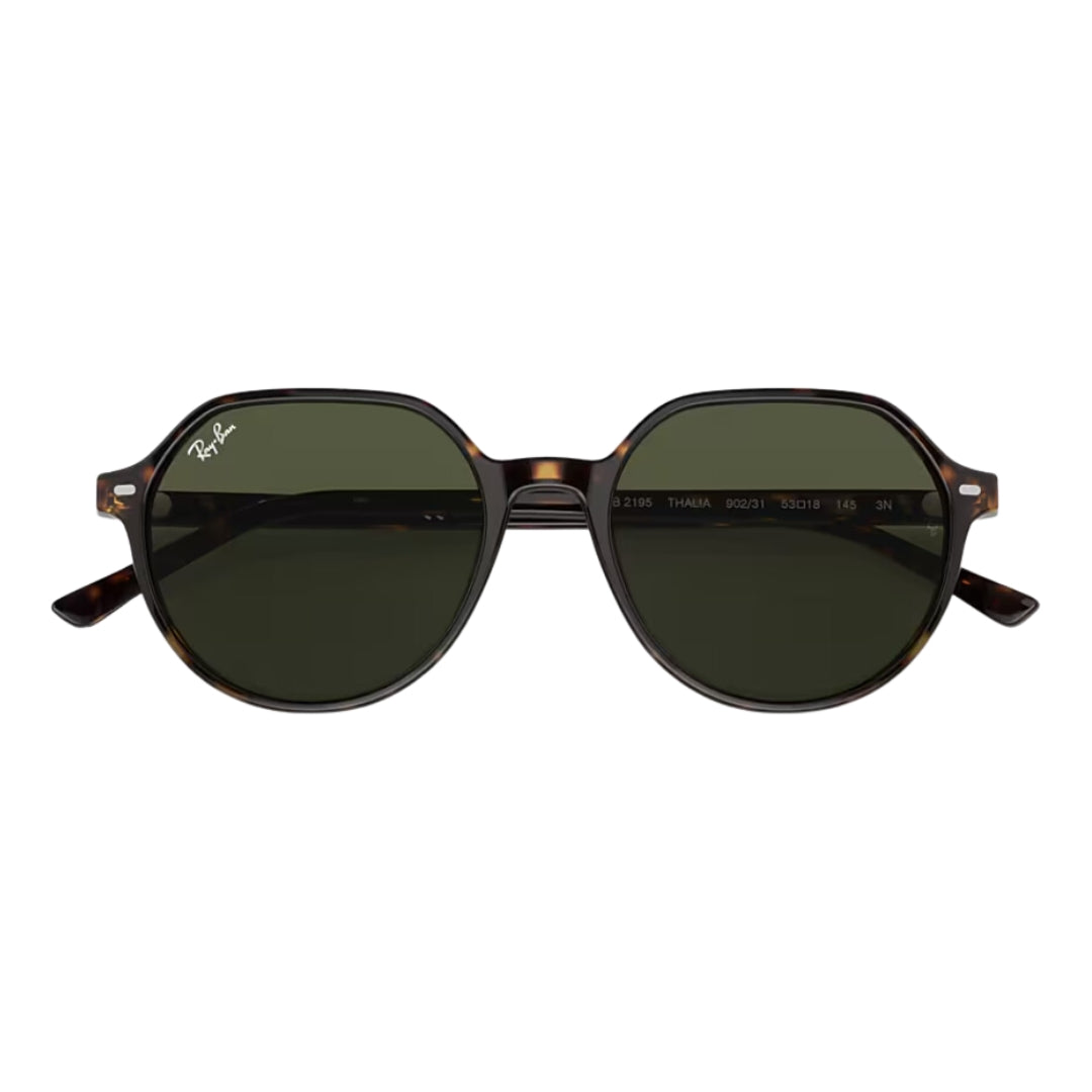 Ray-Ban RB2195 Thalia 902/31 Havana Green Sunglass