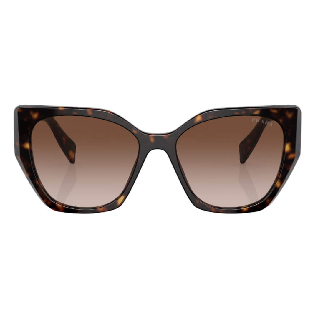 Prada PR 19ZS 2AU6S1 - Tortoise Frame Brown Gradient - Front View