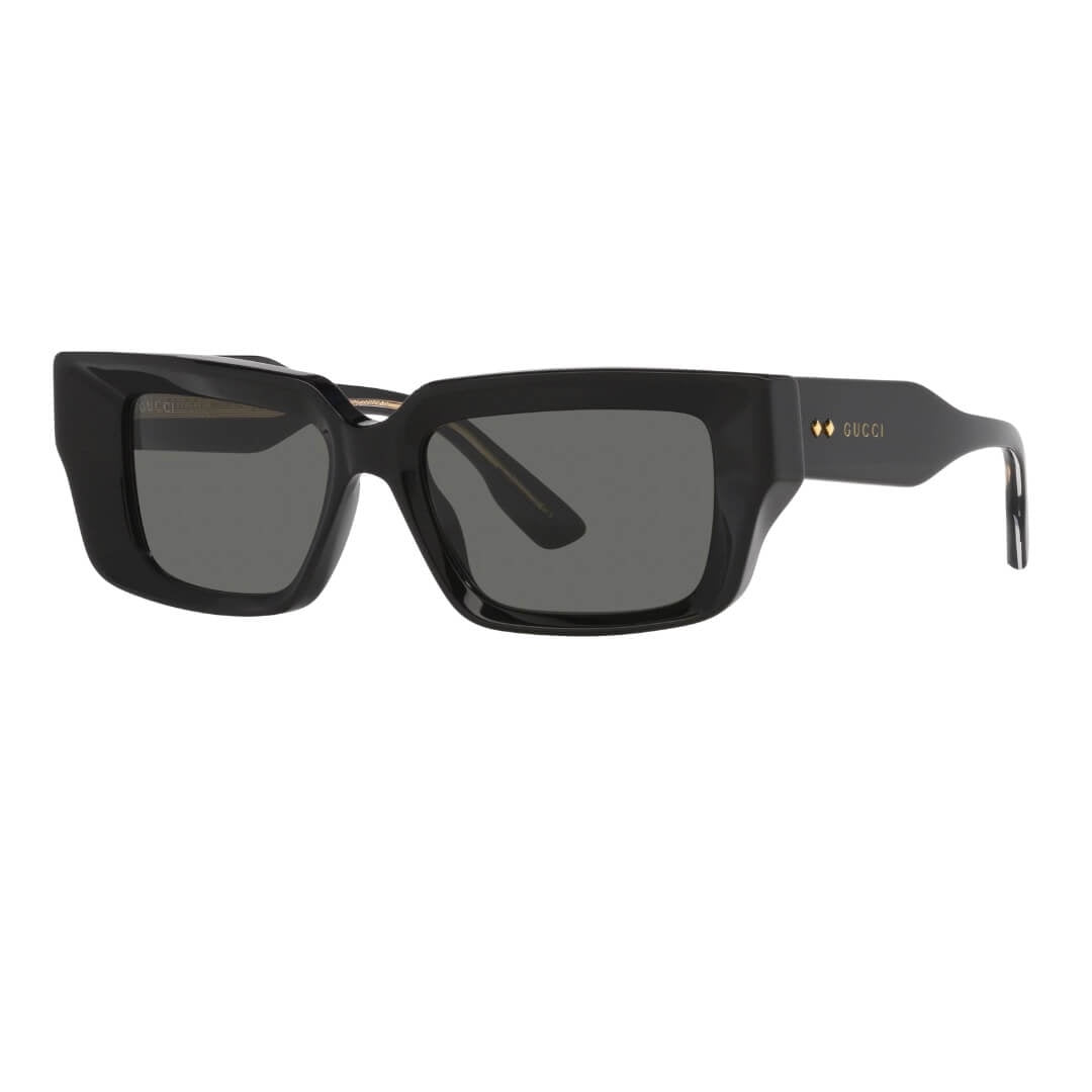 Gucci GG1529S 001 Unisex Sunglasses black frame grey lenses luxury eyewear NZ from Gadget Online NZ LTD