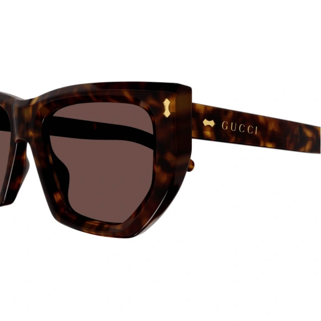 Gucci GG1520S 002 women’s sunglasses brown lenses with UV protection