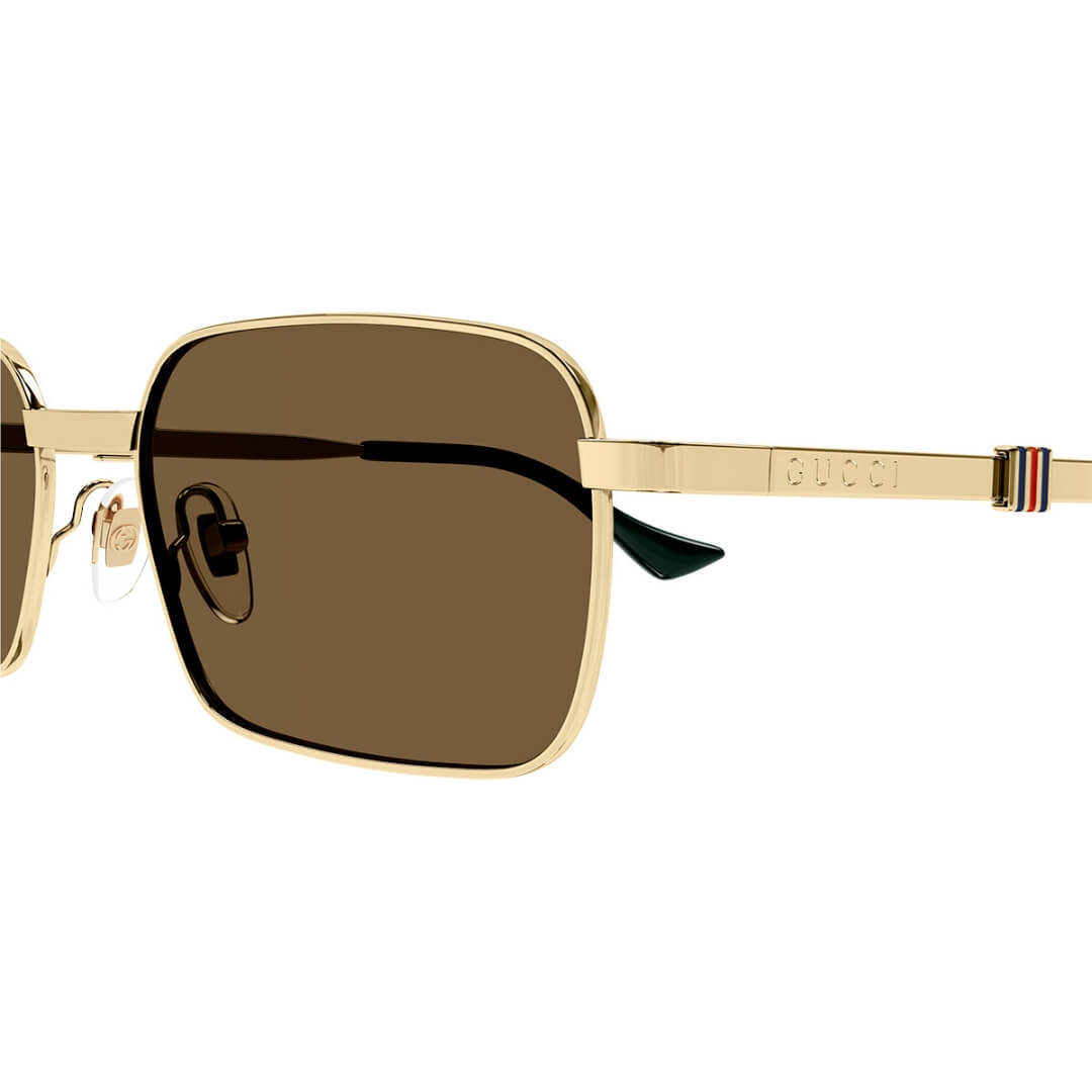 Gucci GG1495S 002 men’s sunglasses gold metal frame NZ