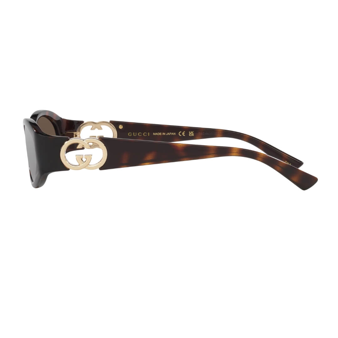 Gucci GG1660S 002 women’s sunglasses Havana injection frame NZ