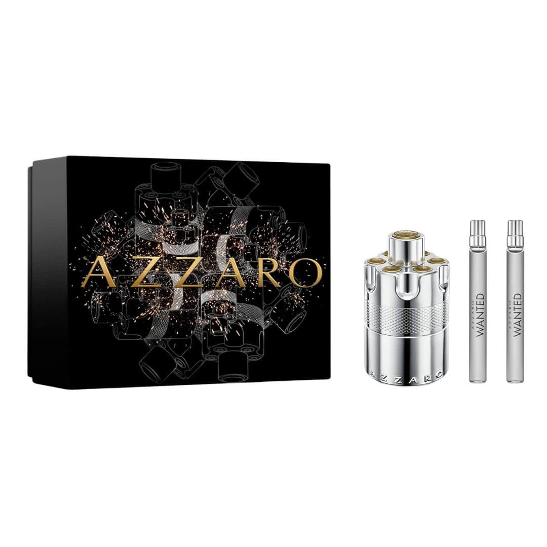 Azzaro Wanted EDP 100ml 3 Piece Gift Set for Men – Buy premium fragrance set in NZ