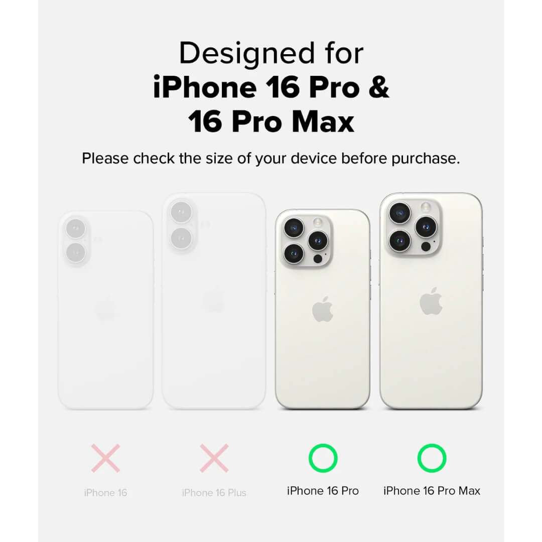 iPhone 16 Pro Max / 16 Pro Camera Lens Frame Glass