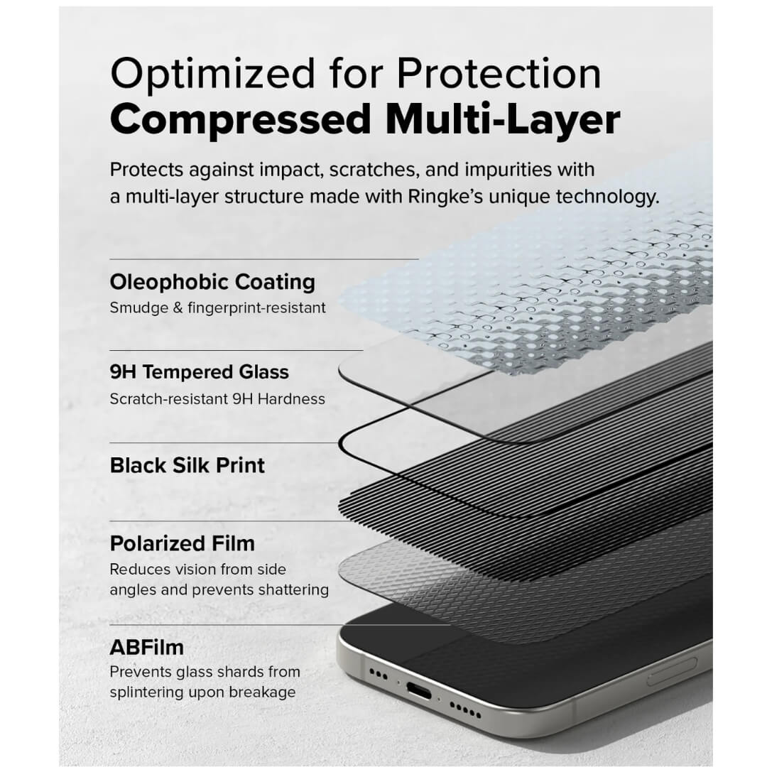 Compressed multi-layer protection from scratches