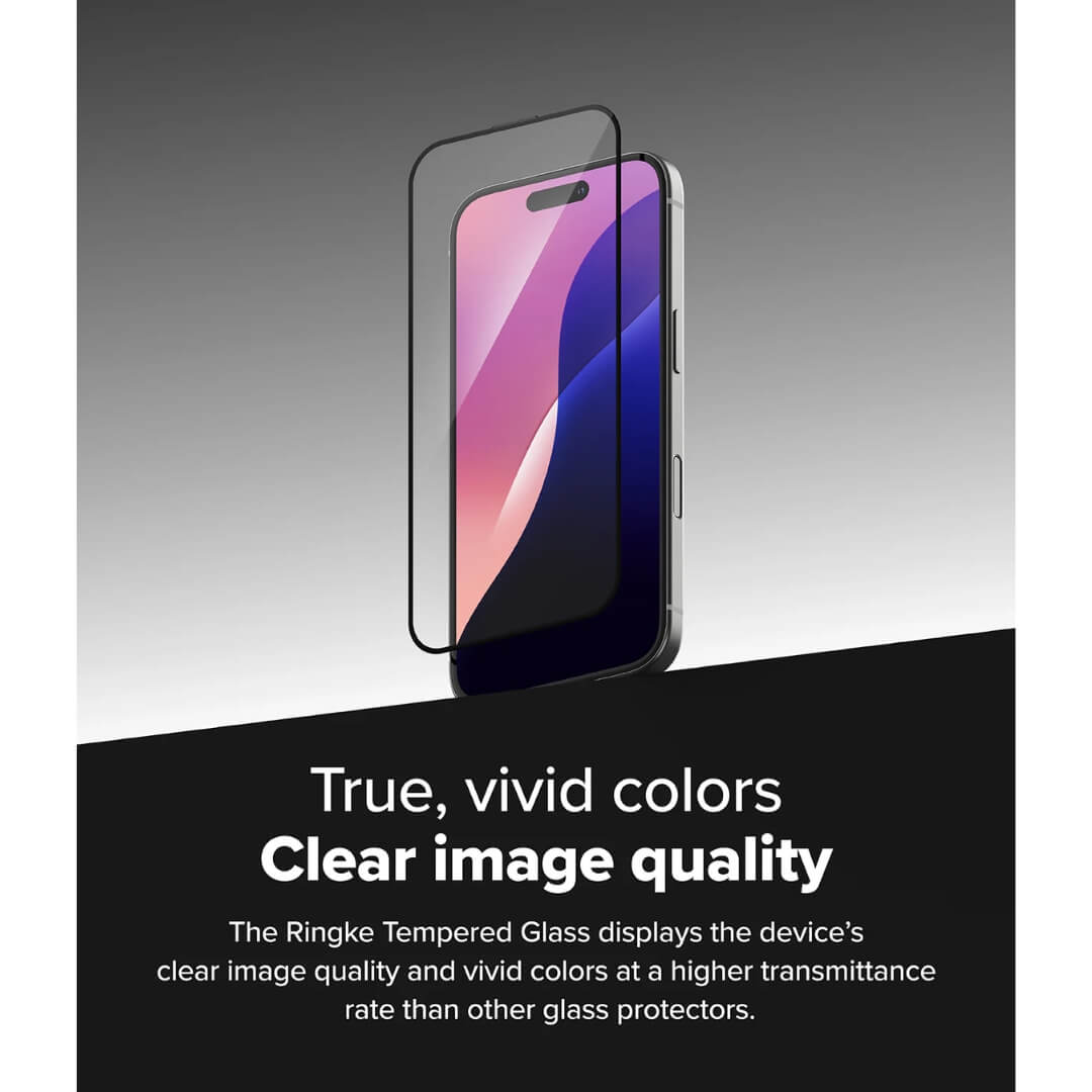 Enjoy vivid colors and crystal-clear image quality with Ringke Tempered glass