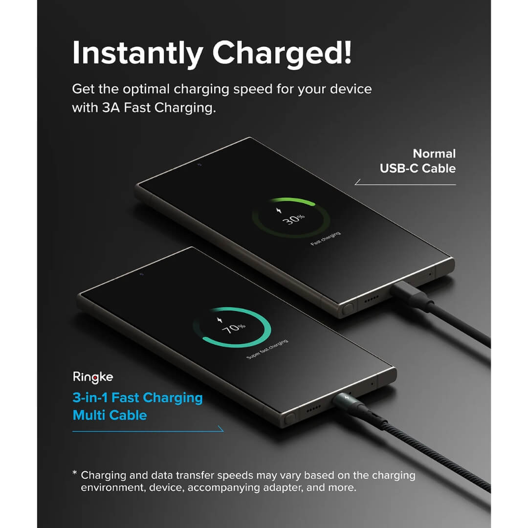 Ringke 3-in-1 Fast Charging Multi Cable