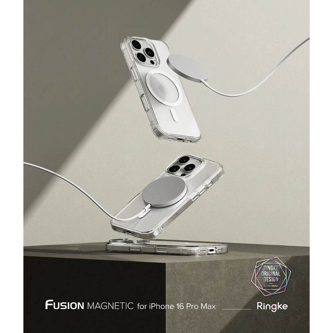 Elevate your iPhone 16 Pro Max with the Fusion Magnetic Case by Ringke.