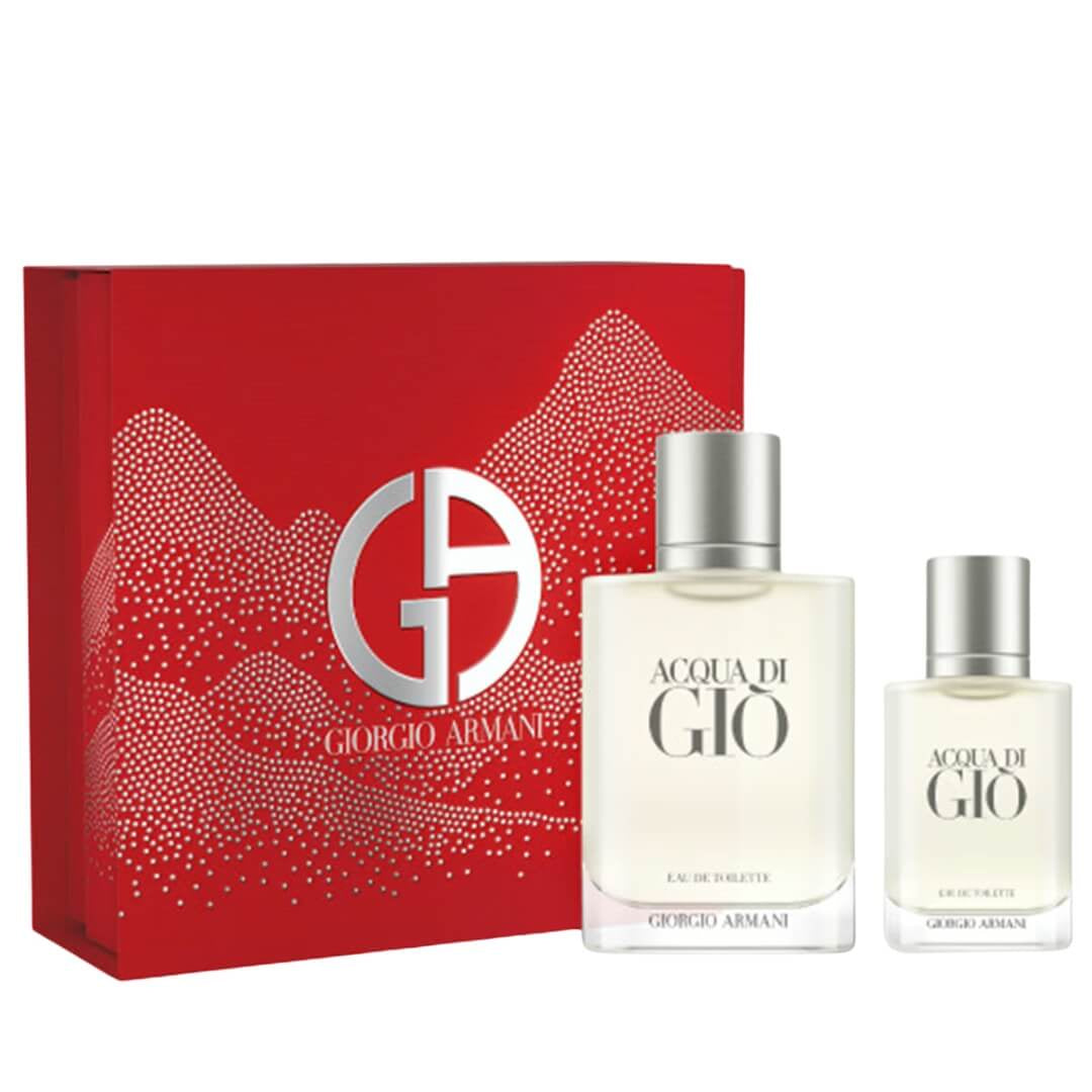 Giorgio Armani Acqua di Gio Homme EDT 100ml 2-Piece Gift Set – citrus and aquatic fragrance for men