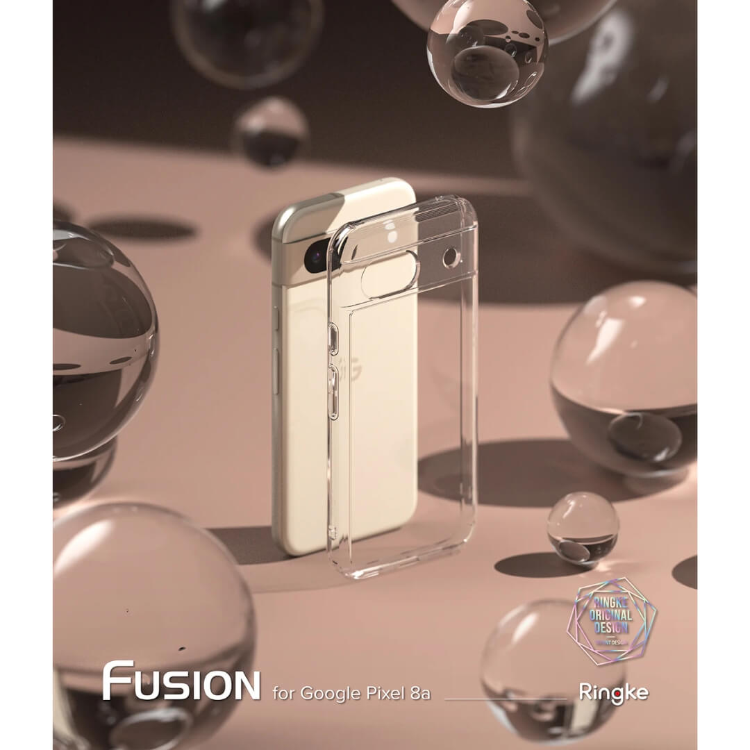 Google Pixel 8a Fusion Clear Case By Ringke