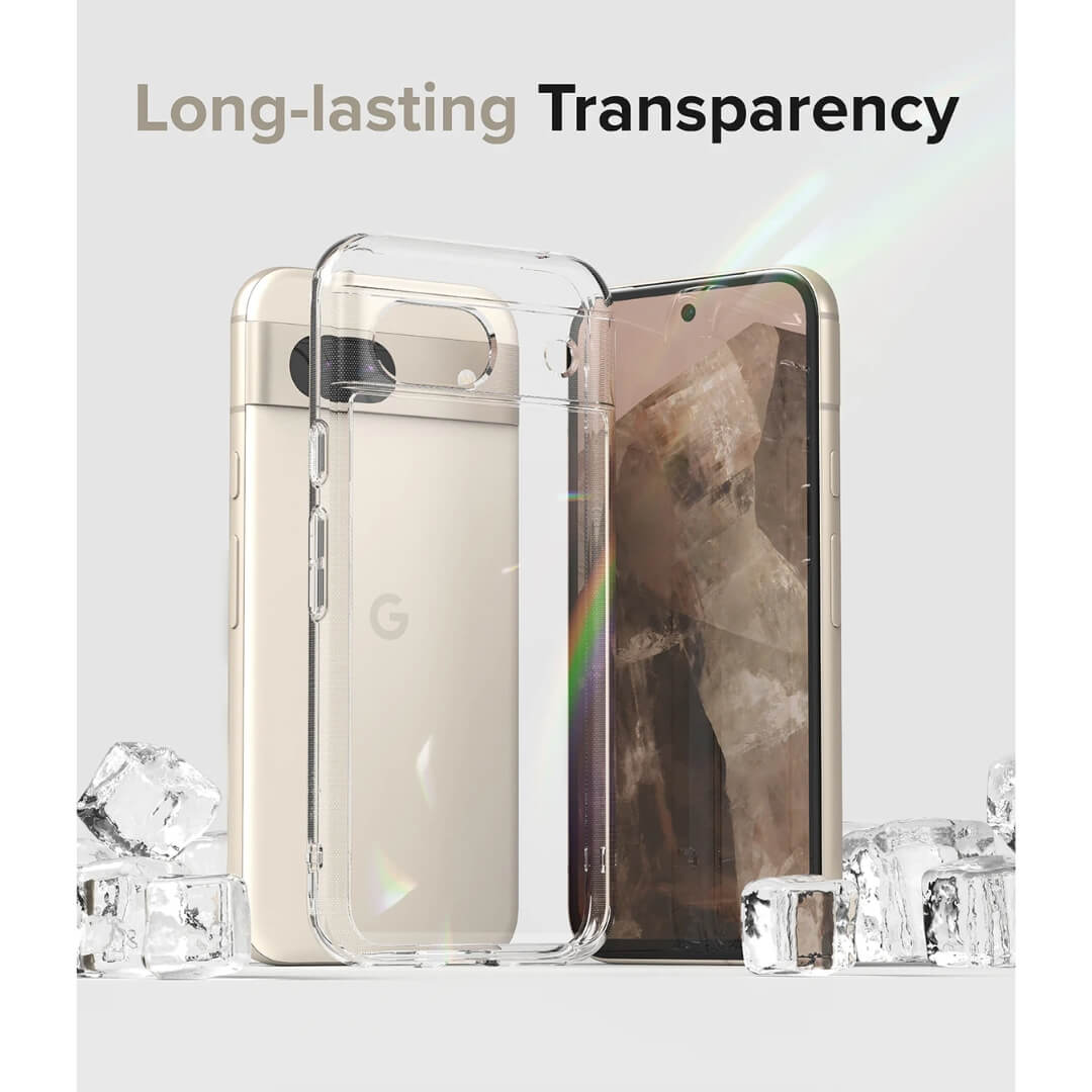 Google Pixel 8a Fusion Clear Case By Ringke