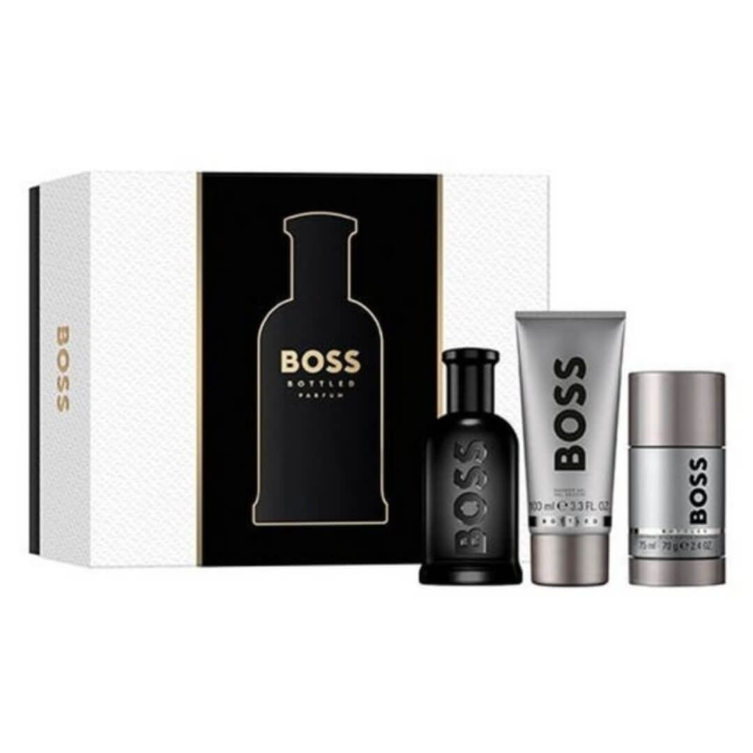 Hugo Boss Boss Bottled Parfum 100ml 3 Piece Gift Set for Men – NZ Fragrance