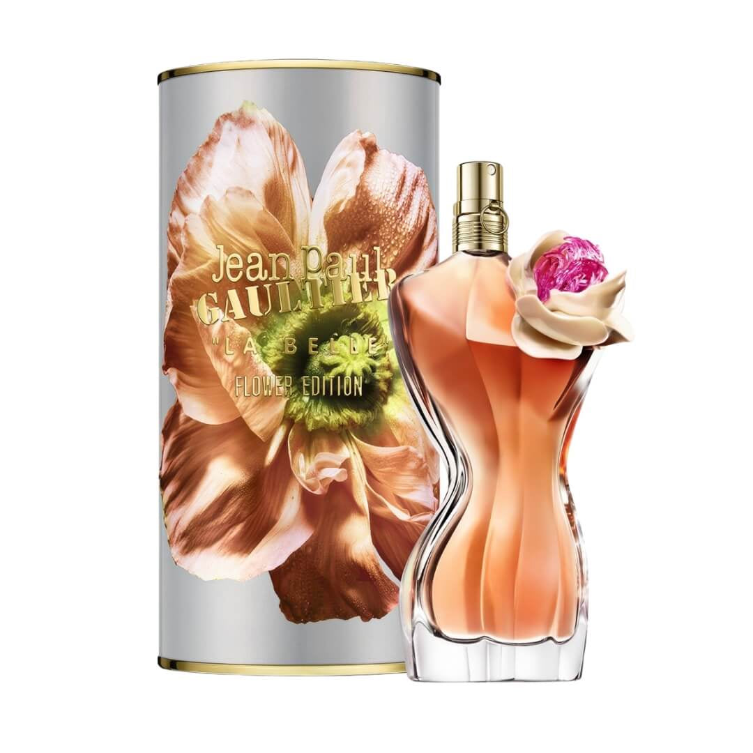 Jean Paul Gaultier La Belle Flower Edition EDP 100ml – Floral-fruity women’s fragrance with apricot, magnolia, jasmine, and vanilla. Available at Gadgets Online NZ.