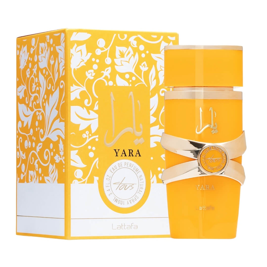 Lattafa Yara Tous EDP 100ml – Sweet floral-fruity women’s fragrance with mango, coconut, jasmine, and vanilla. Available at Gadgets Online NZ.