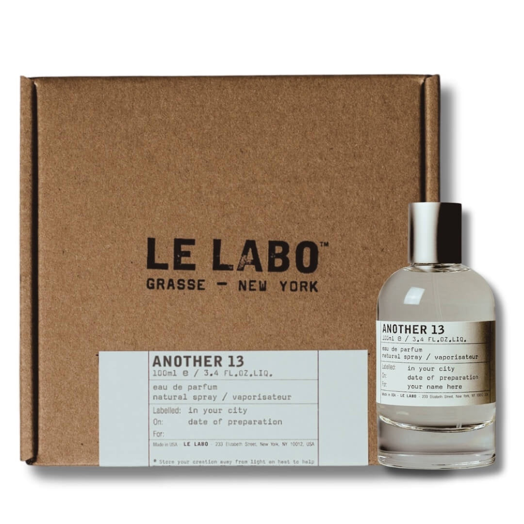 Le Labo Another 13 EDP 100ml – unisex fragrance with pear, jasmine, musks, and moss.