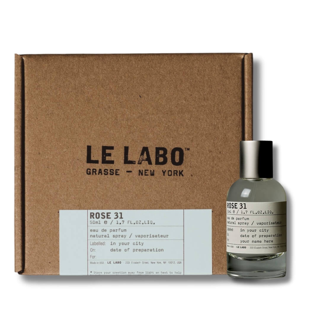 Le Labo Rose 31 EDP 50ml unisex fragrance – blending Centifolia rose, cumin, cedar, and amber – Available at Gadgets Online NZ LTD.