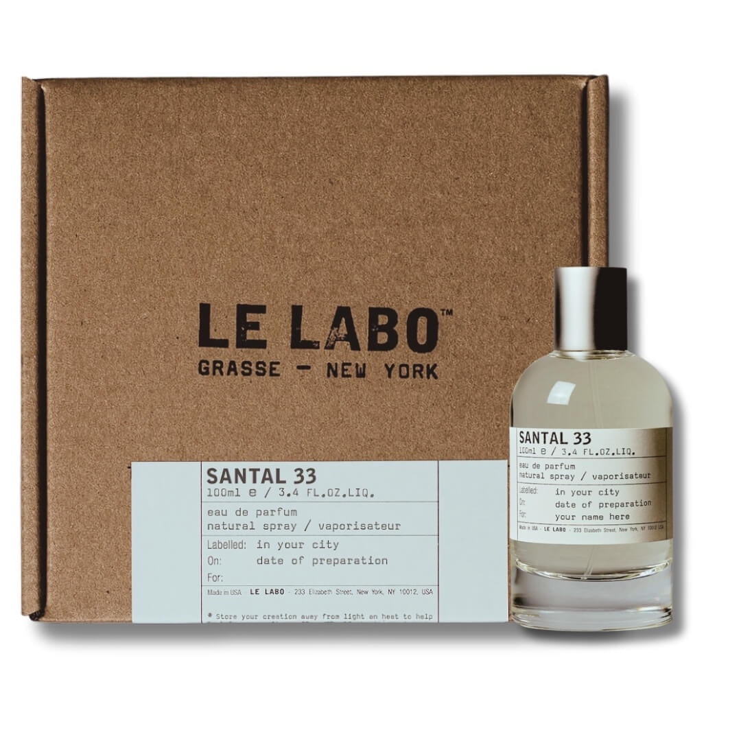 Le Labo Santal 33 EDP 100ml – unisex fragrance with sandalwood, leather, musk, and spices at Gadgets Online in NZ