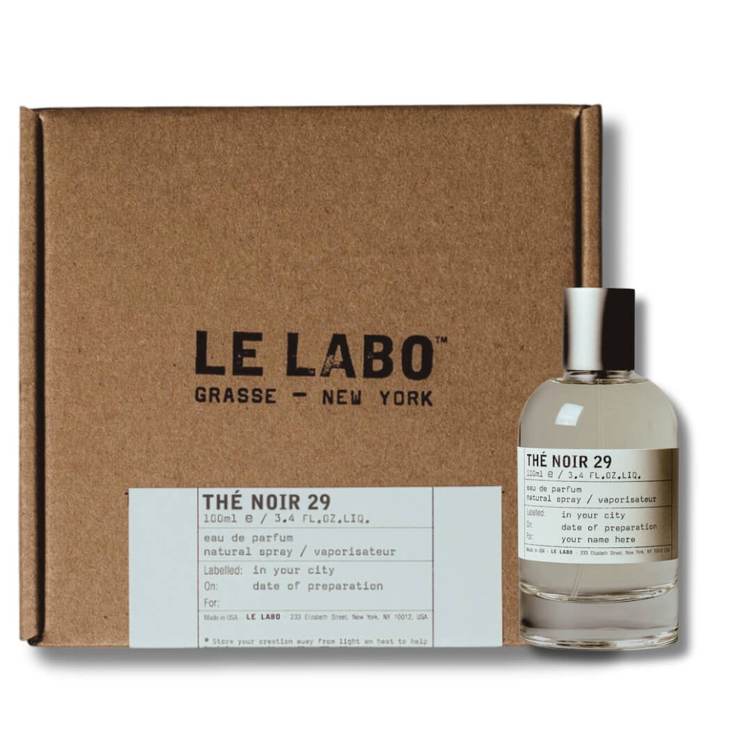 Le Labo The Noir 29 EDP 100ml – sophisticated unisex fragrance with fig, tea, cedar, and tobacco notes.