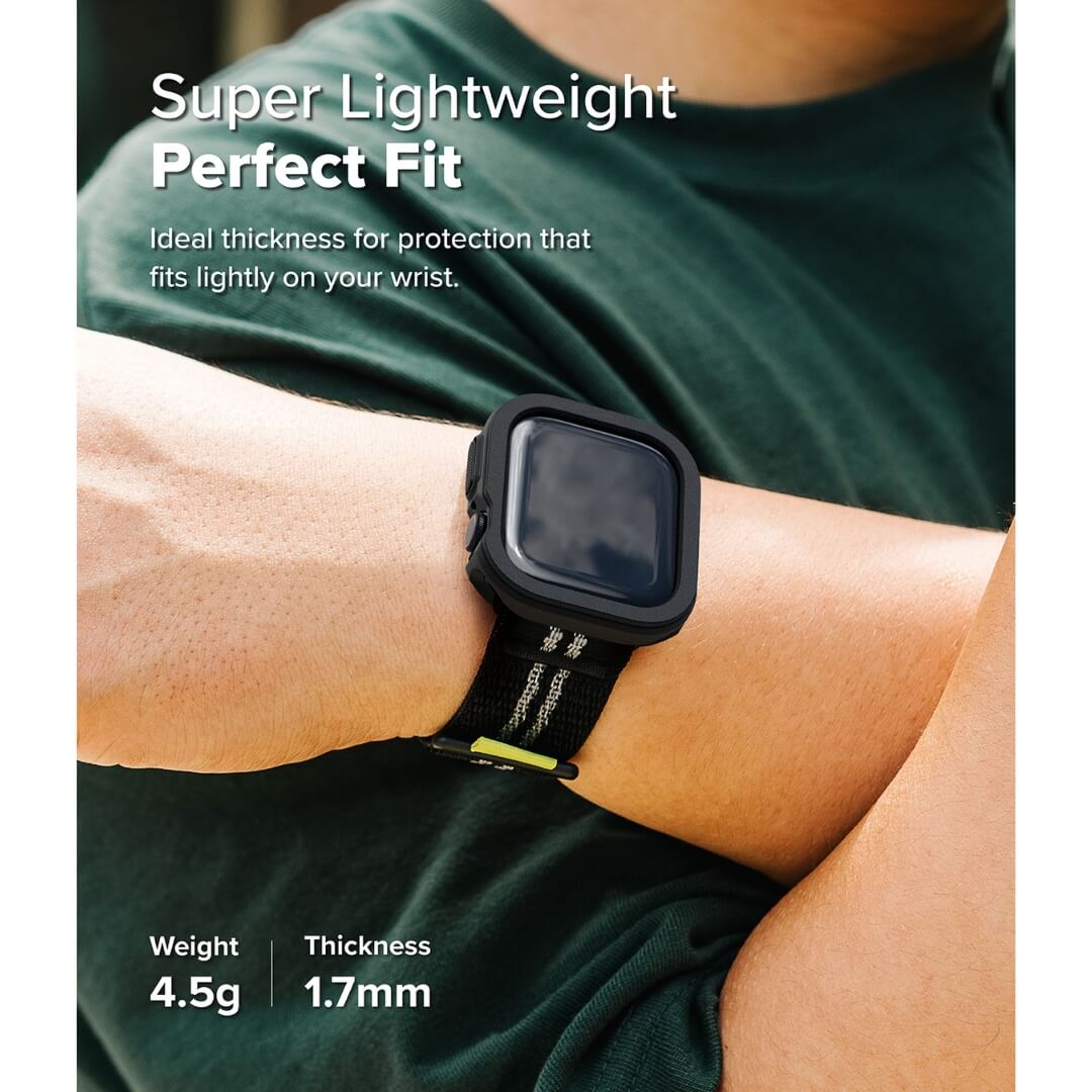 slim Light Weight and perfect fit case for apple watch 9 46mm