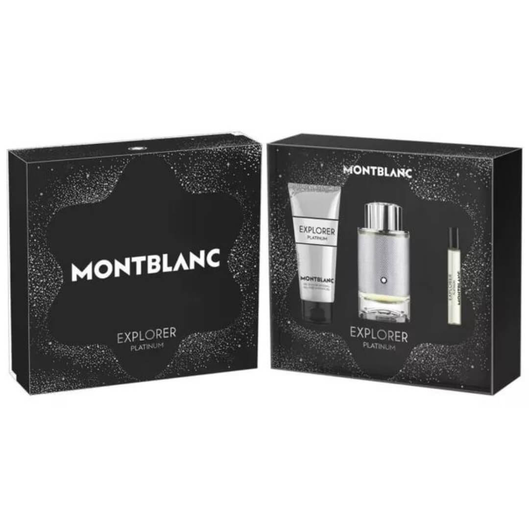 Mont Blanc Explorer EDP 00ml 3 Piece Gift Set for men in Auckland, NZ.