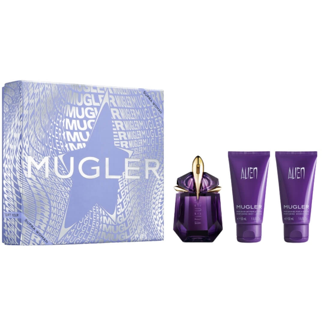 Mugler Alien EDP 30ml 3 Piece Gift Set