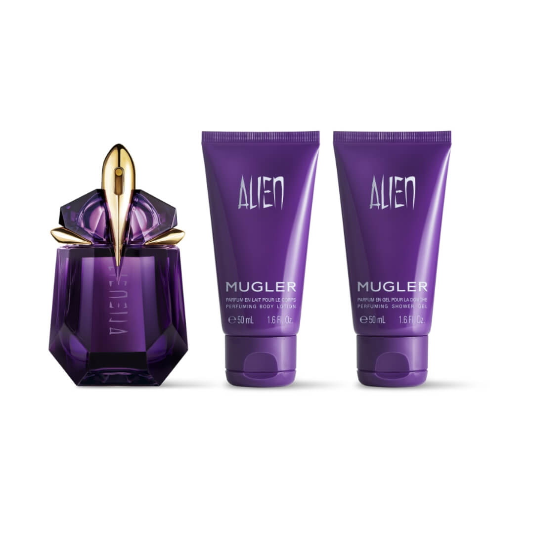 Mugler Alien EDP 30ml 3 Piece Gift Set