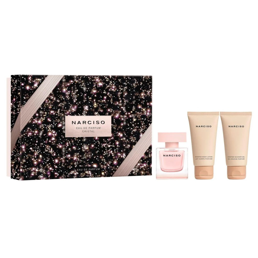 Narciso Rodriguez Cristal EDP 50ml 3 Piece Gift Set