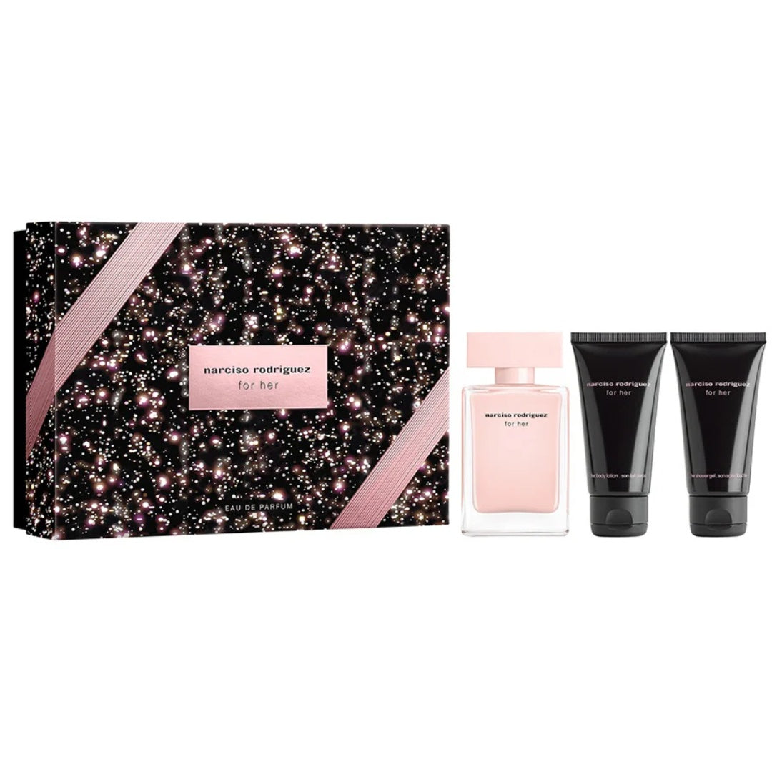 Narciso Rodriguez for Her EDP 50ml 3 Piece Gift Set