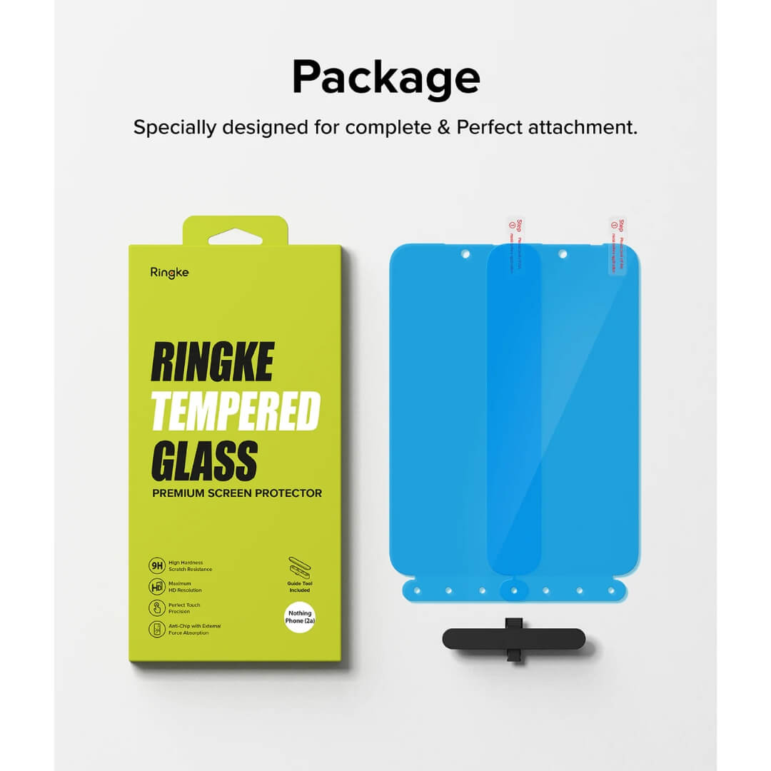 Nothing Phone 2a Tempered Glass Protector By Ringke 2 Pack