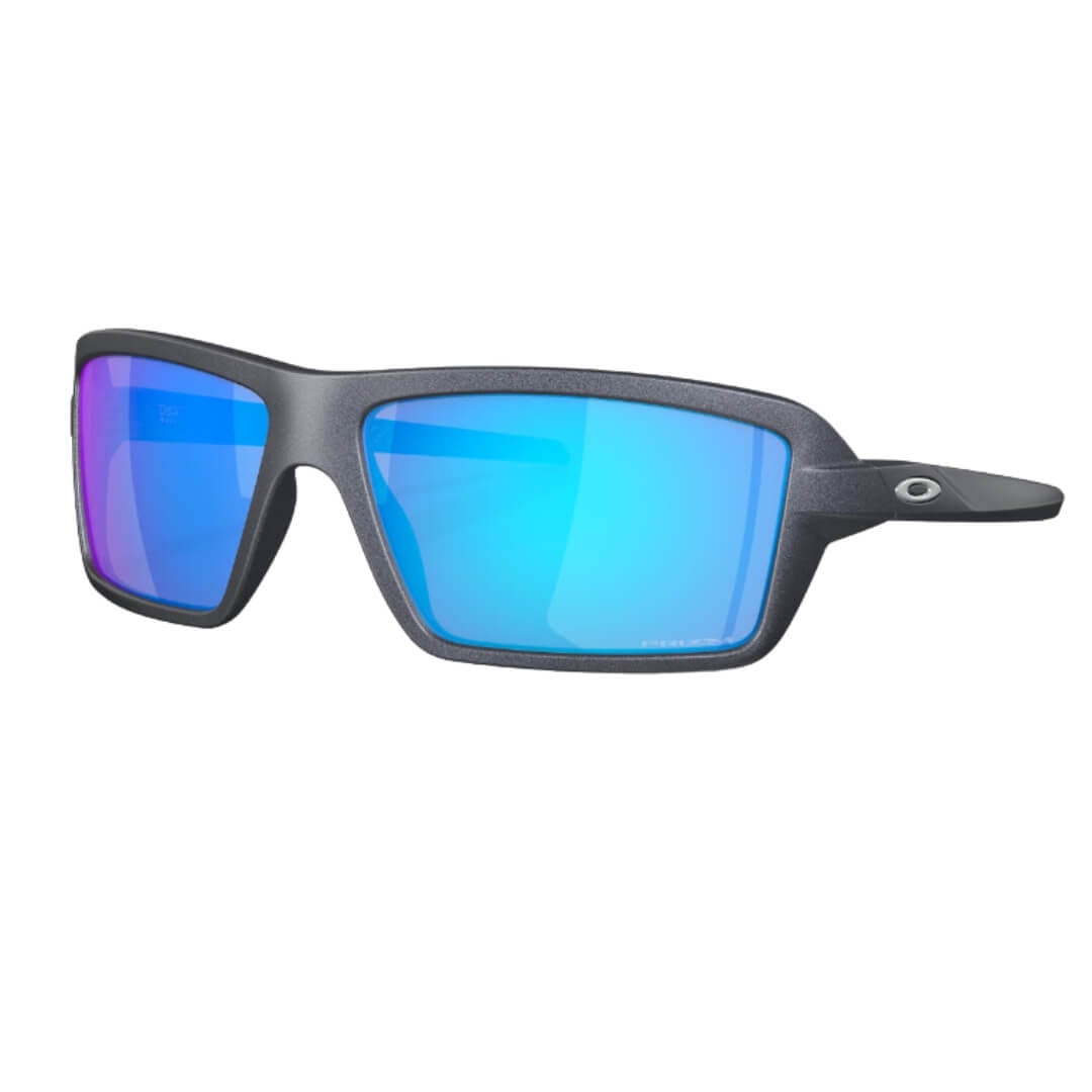 Oakley Cables OO9129 Blue Steel Prizm Sapphire Sunglasses front view - Gadgets Online NZ