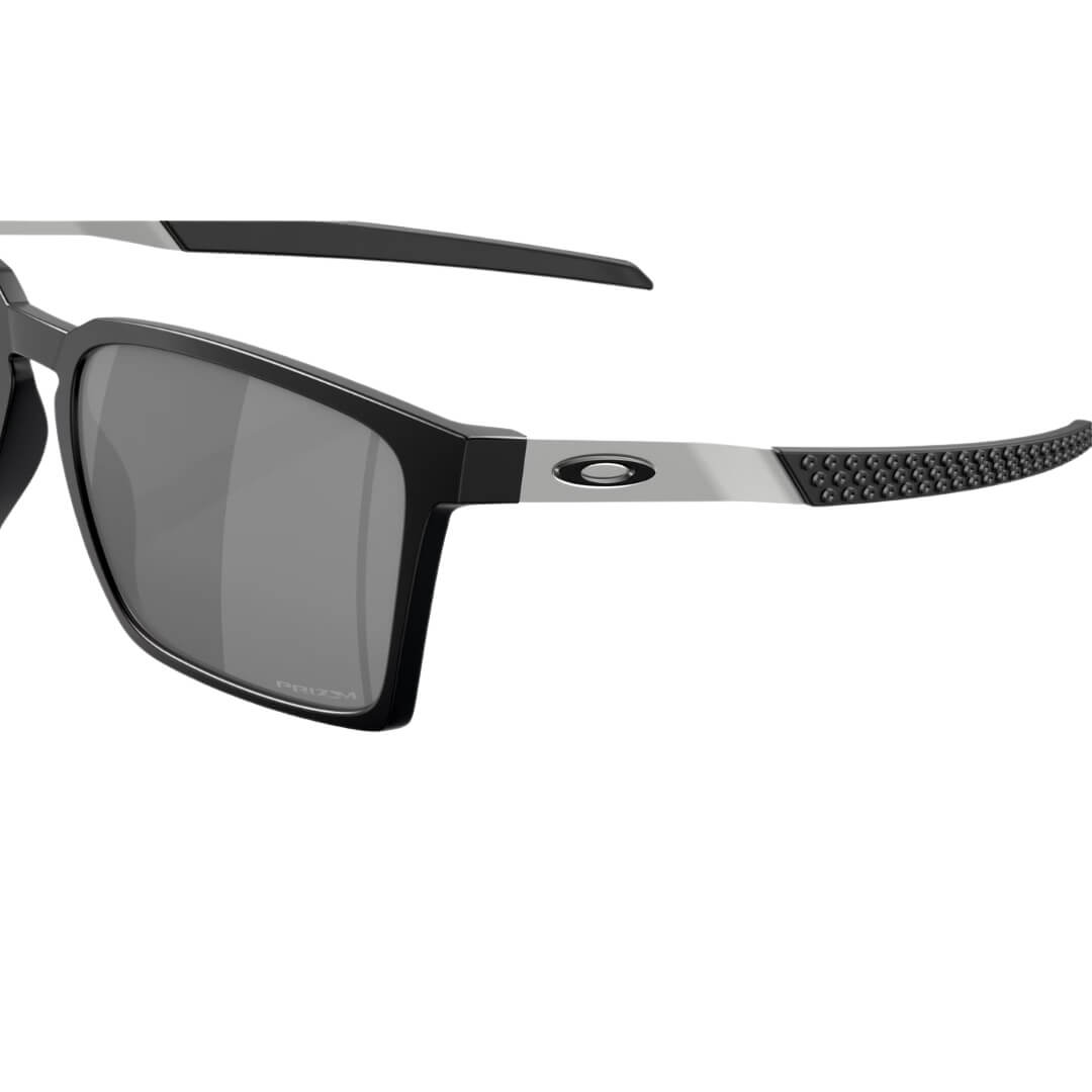 Oakley Exchange Sun OO9483 - Angle View Highlighting Prizm Black Lenses and Satin Black Frame