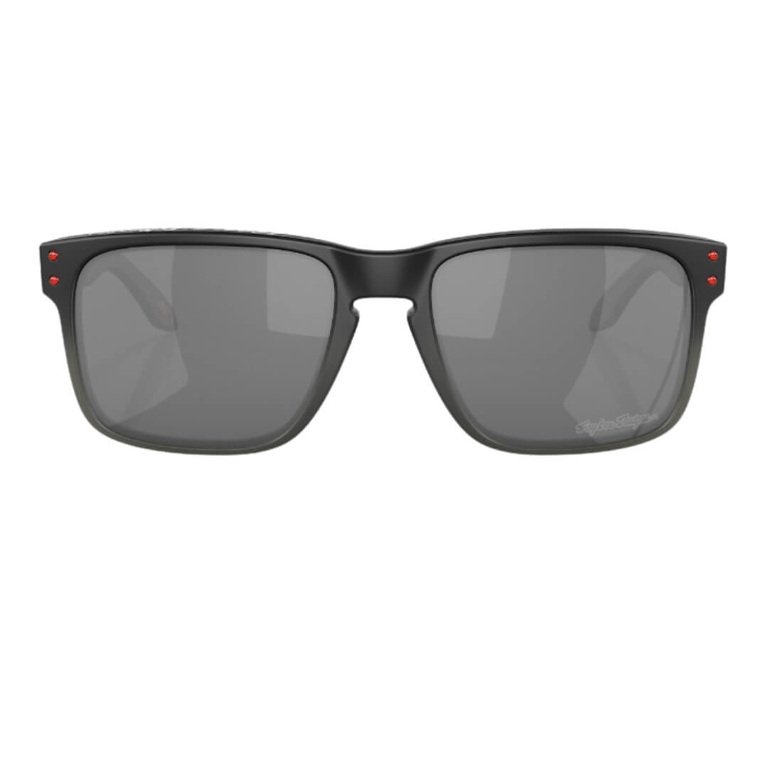 Oakley Holbrook OO9102 9102Z0 Troy Lee Designs Black Fade Prizm Black Sunglasses - Front View