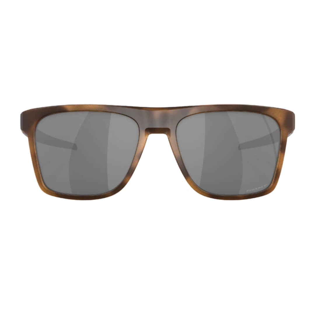 Oakley Leffingwell OO9100 Matte Brown - Prizm Black Polarized