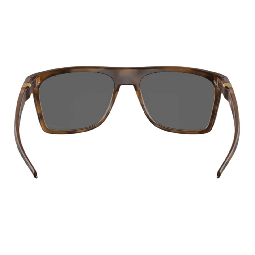 Oakley Leffingwell OO9100 Matte Brown - Prizm Black Polarized