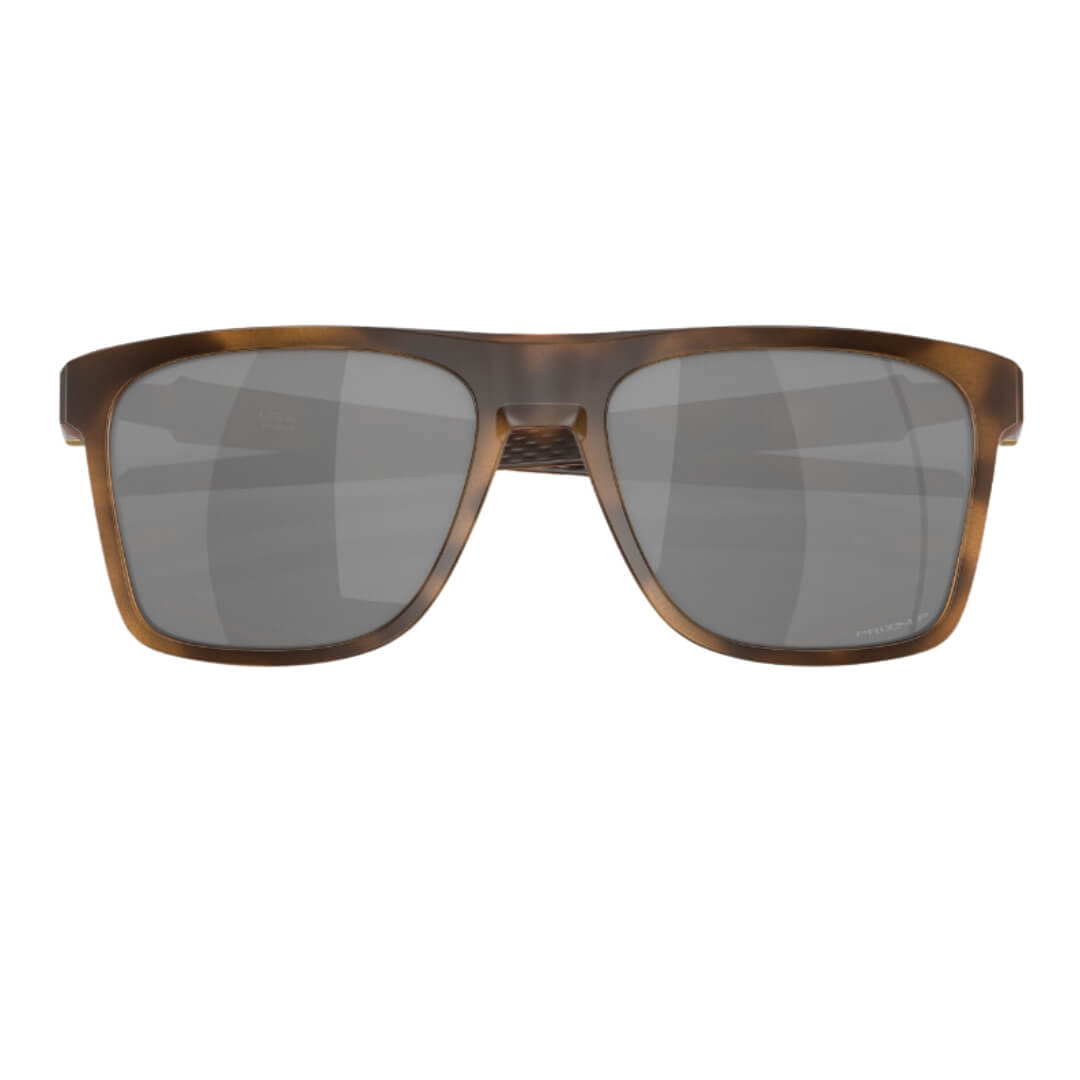 Oakley Leffingwell OO9100 Matte Brown - Prizm Black Polarized