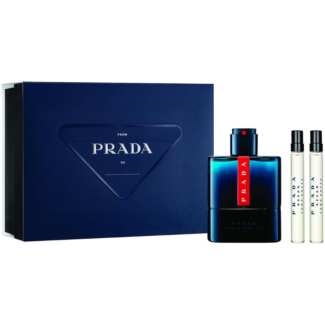 Prada Luna Rossa Ocean EDT 100ml 3 Piece Gift Set for Men – NZ at gadgets online in Auckland.